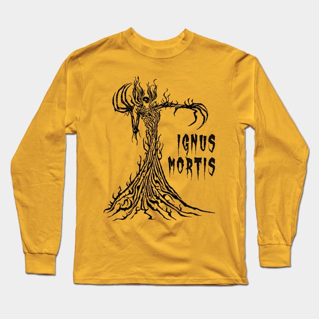 Ignus Mortis Long Sleeve T-Shirt by JHillos